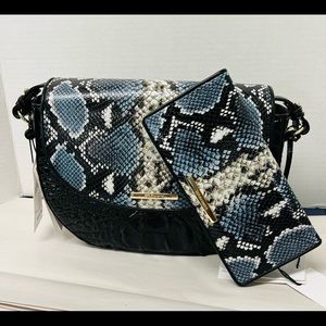 NWTS Beautiful Brahmin Ella crossbody with matching Ady wallet..